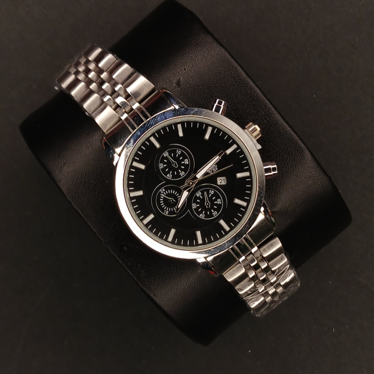 سیتیزن زنانه کد(6715) نقره ای صفحه مشکی