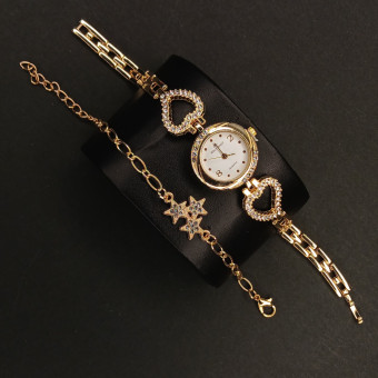 زنانه of holly mollyبا دستبند کد (6761) طلایی داخل سفید