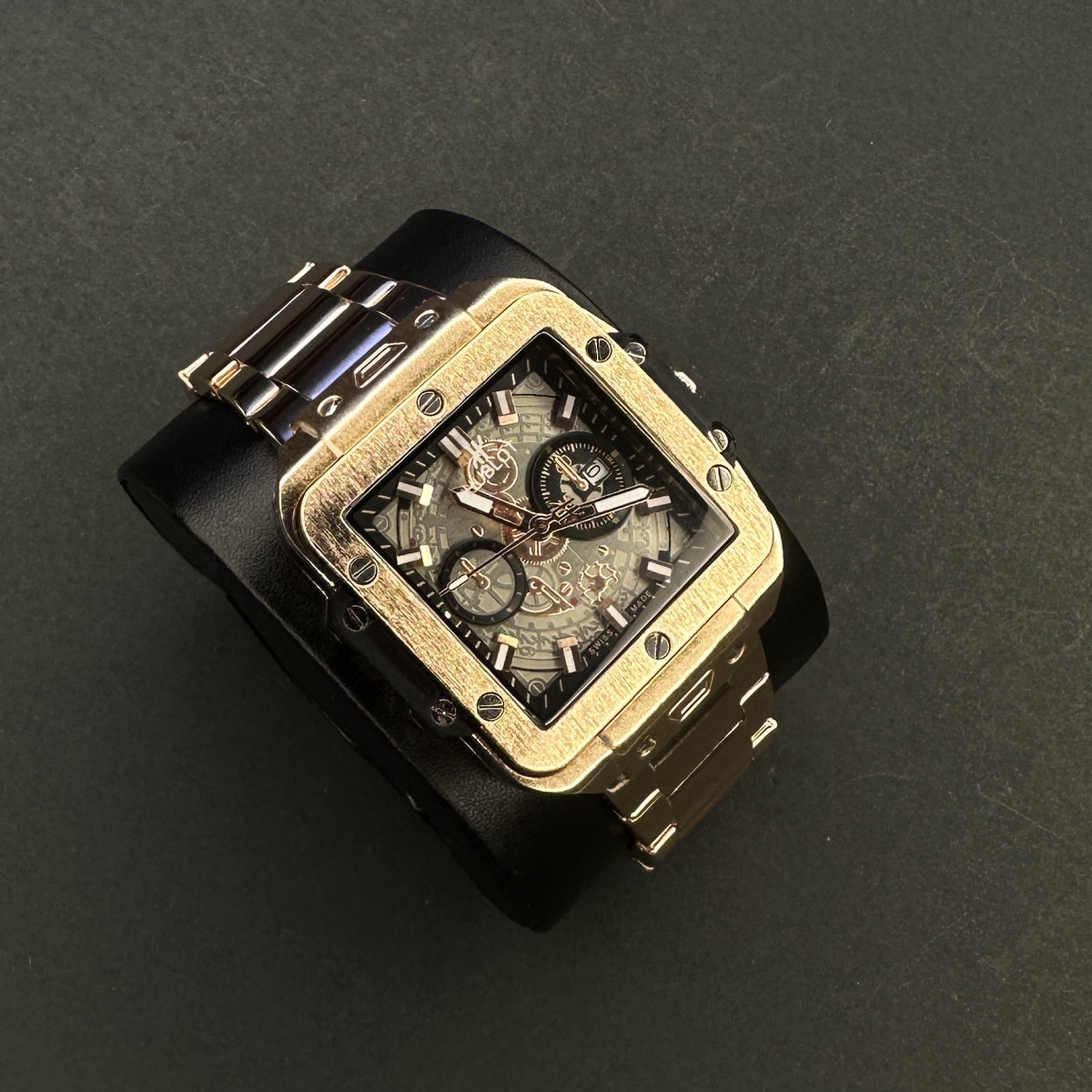 هابلوت مربعی کد(6770) رنگ مسی