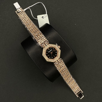 copy of زنانه هشت ضلعی Sunlifex کد (6376) رزگلد صفحه مشکی