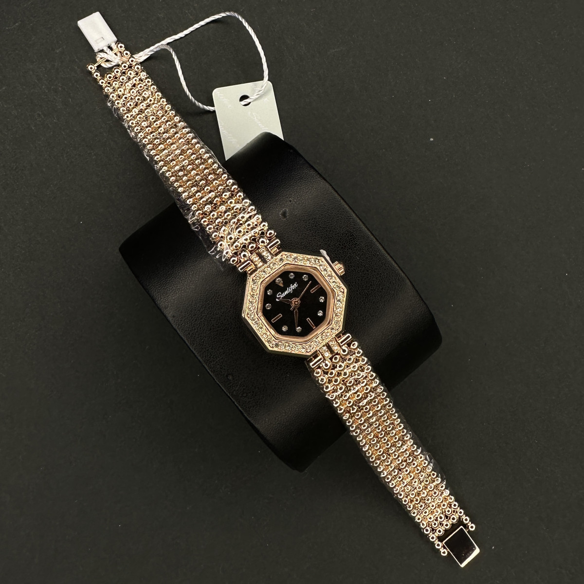 copy of زنانه هشت ضلعی Sunlifex کد (6376) رزگلد صفحه مشکی