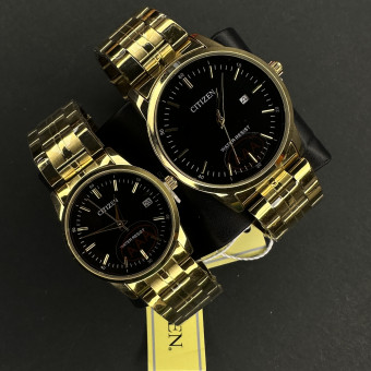 سیتیزن کد(6896) طلایی صفحه مشکی