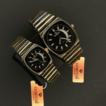 ست جمستار کد(6909) طلایی صفحه مشکی