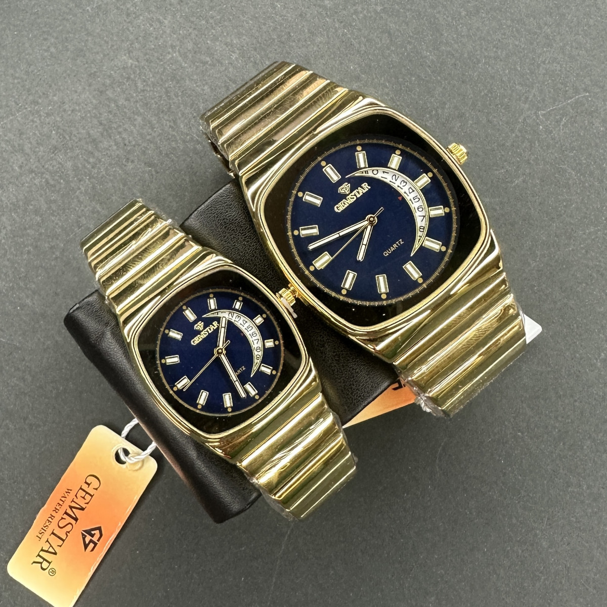 ست جمستار کد(6911) طلایی صفحه سرمه ای