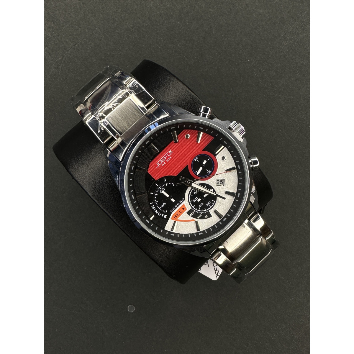 JOEFOX مردانه کد(6931) قاب و بند نقره ای