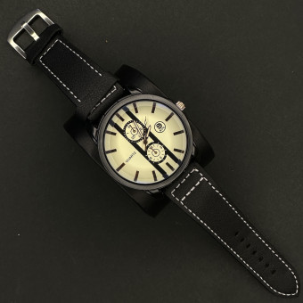 اسپرت مردانه کد(6948) مشکی صفحه سفید شیشه رفلکس