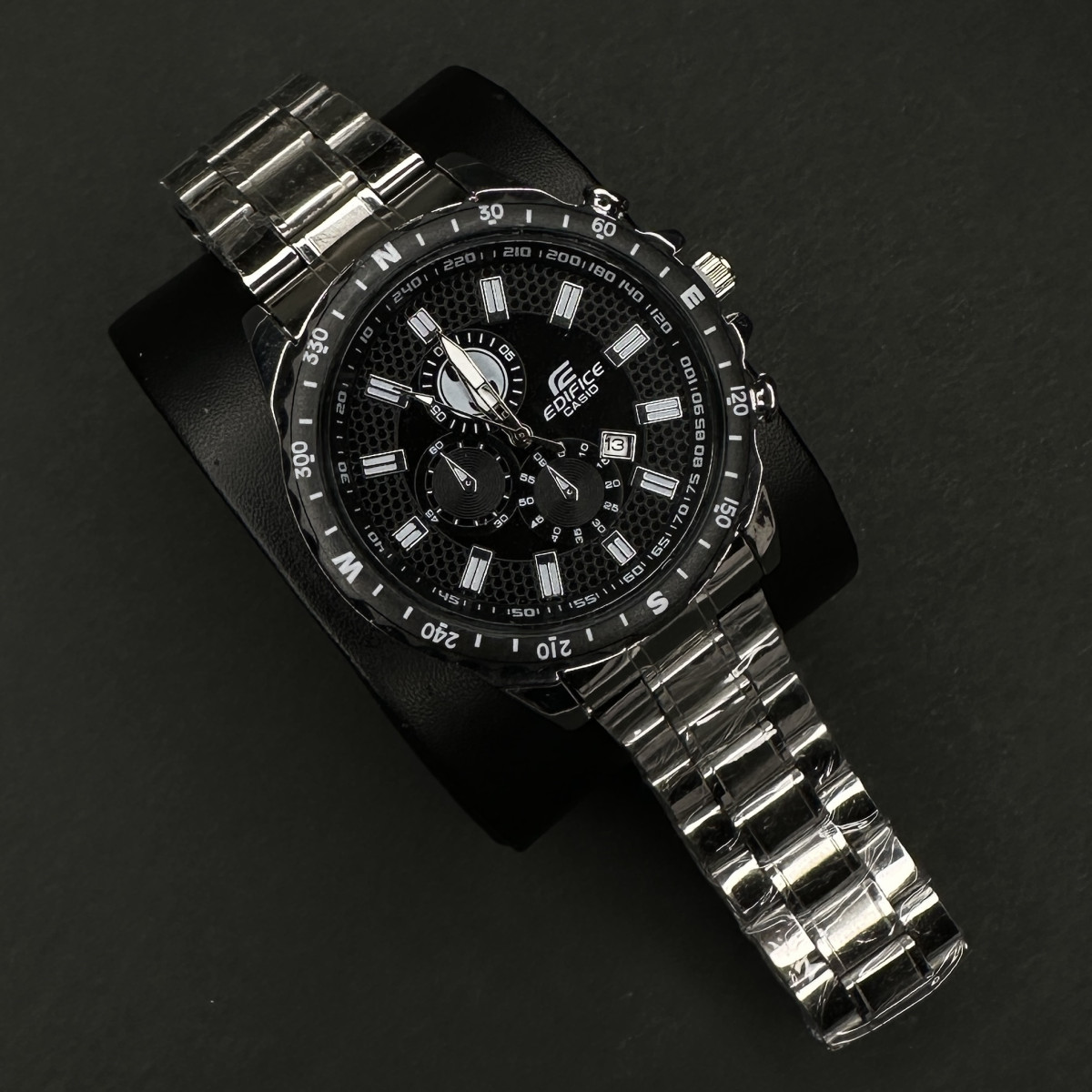 ادیفایس اقتصادی مردانه کد (5762) نقره ای خط سفید