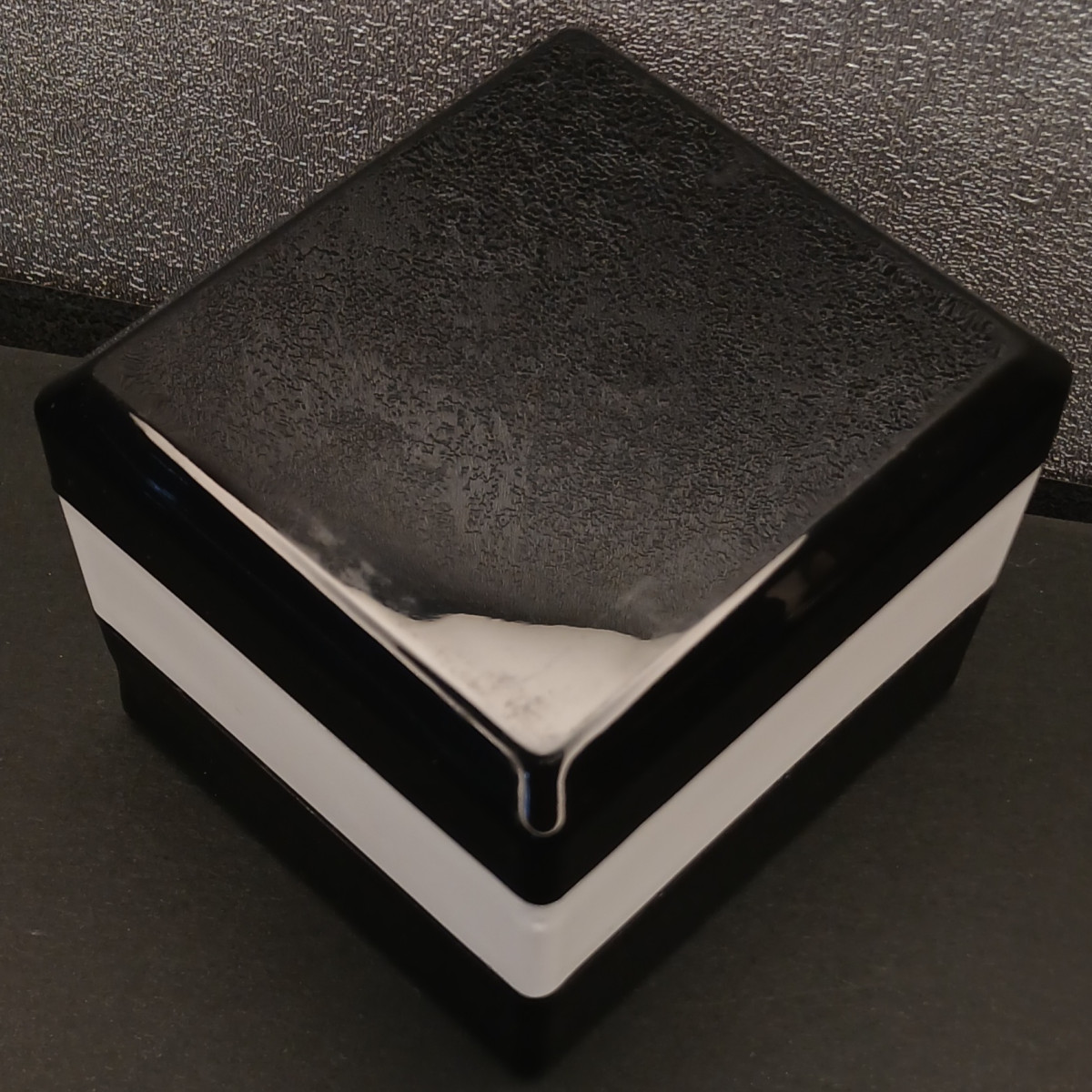 باکس ساعت(7021) مشکی سفید