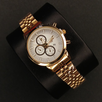 سیتیزن زنانه کد(7025) طلایی صفحه سفید